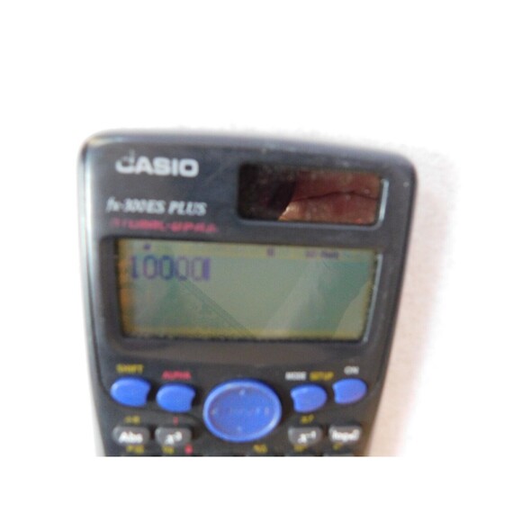 CASIO FX-300ES PLUS SCIENTIFIC SOLAR CALCULATOR Without COVER - Picture 2 of 5